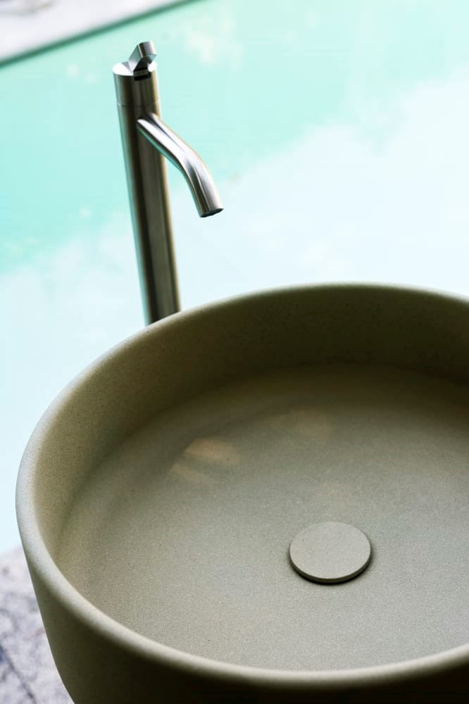 Однорычажный смеситель для раковины из нержавеющей стали Agape SQUARE ARCH-00050752 - Вид №3