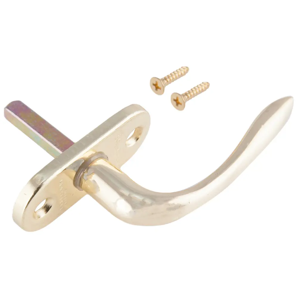 Завертка оконная Palladium Victoria PB, 60x90 мм, ЦАМ, цвет латунь STLM-2181832 - Вид №1