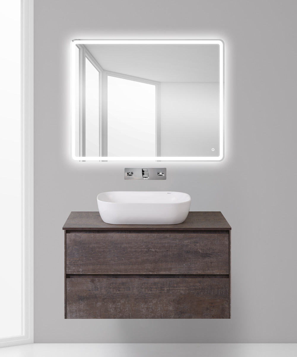 Мебель для ванной BelBagno PIETRA-1000-2C-SO-PT  - Вид №1