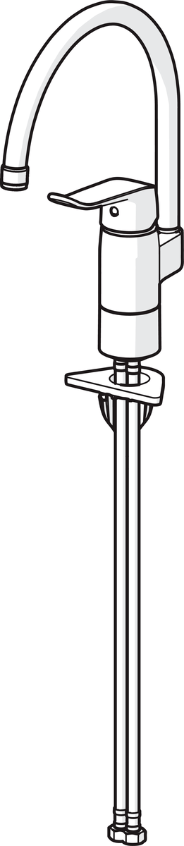 Oras 5738F Смеситель для кухни 5738F Care Хром  - Вид №2