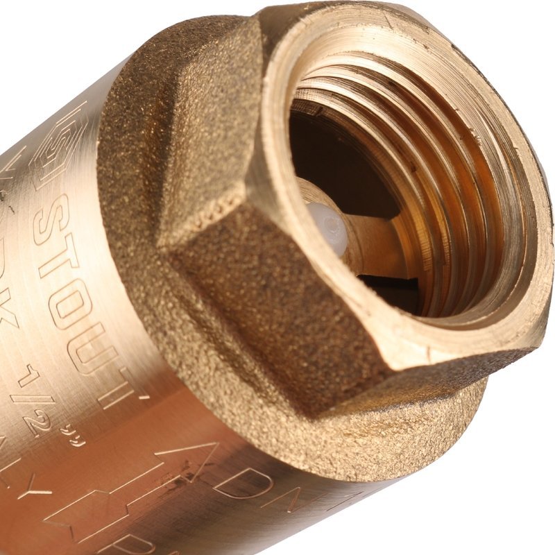 Клапан обратный STOUT 1/2" (пластиковое седло) пружинный SVC0012000015 - Вид №2