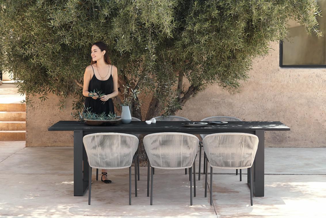 MNST241 Обеденный стол pwi lava f10 212,5см x 107см Manutti Prato - Вид №6