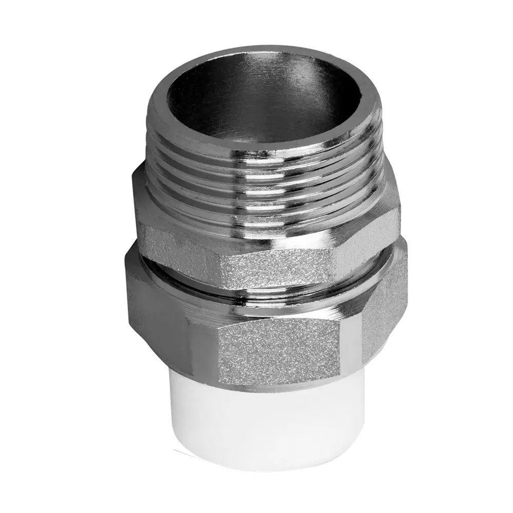 Муфта разъемная раструбная Ростерм 1"x20 мм НР полипропилен STLM-2065220