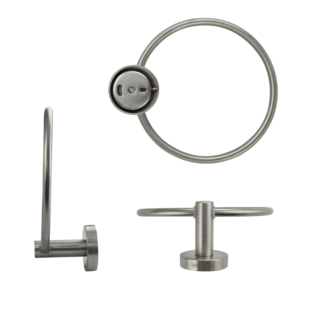 GFmark - Держатель полотенца кольцо, из нержавеющей стали, код: 80147  - Вид №4