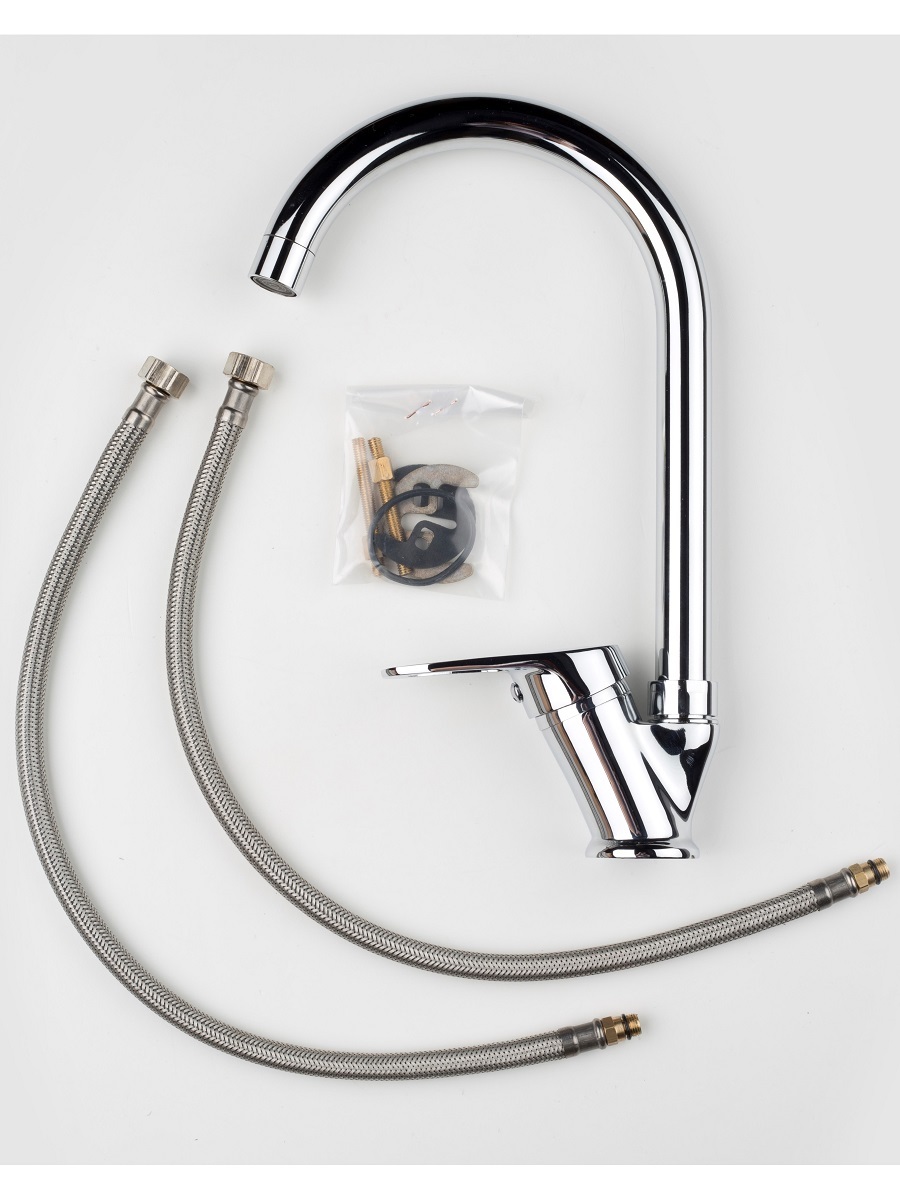 Смеситель для кухни Navako Grace Plus хром NAVAKO 14021 - Вид №3