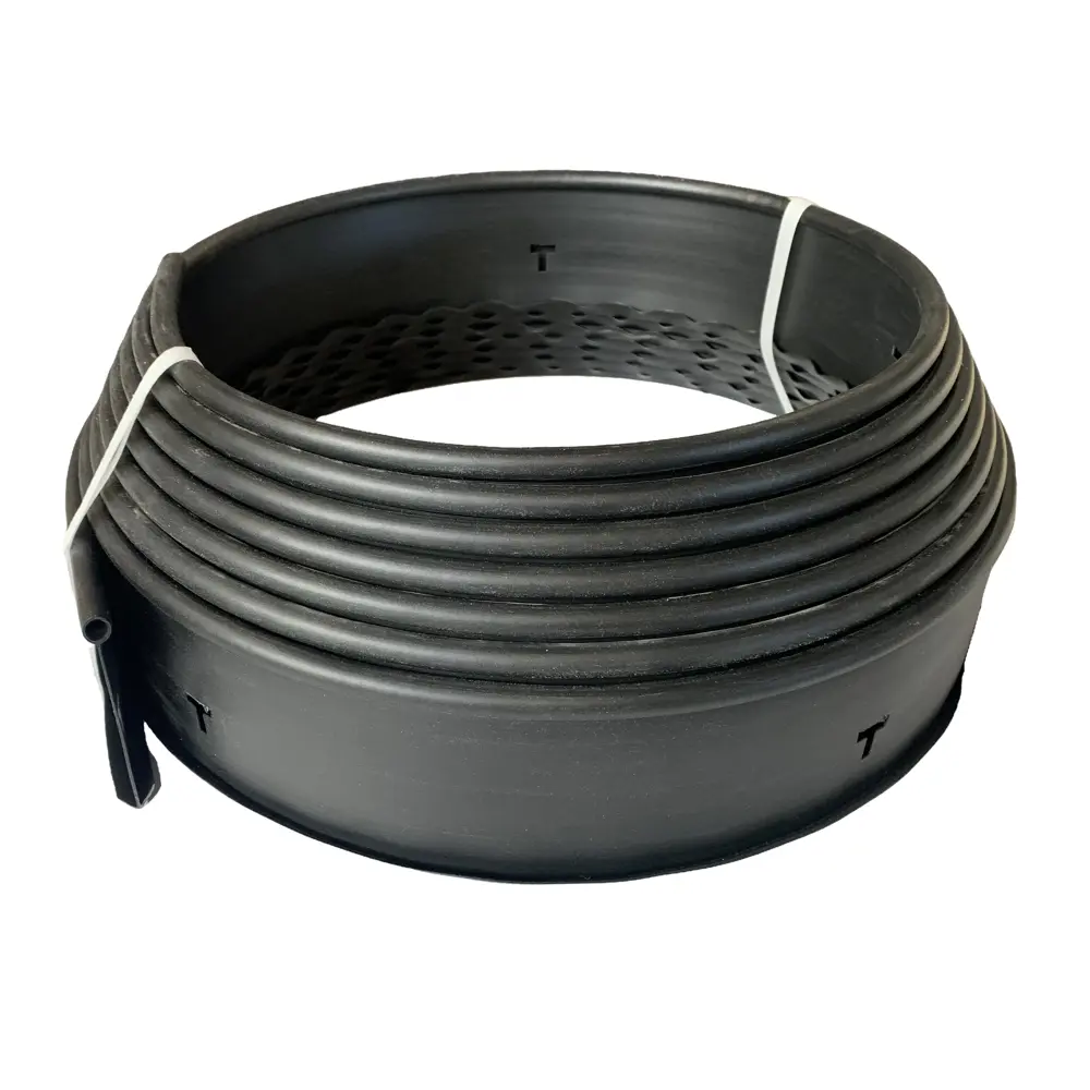 Бордюрная лента Gidrolica 1000 см h15 см цвет черный Santreyd STLM-2063587