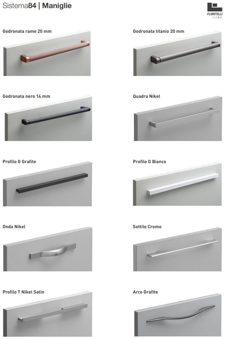 Встроенная кухня из дуба с островом Floritelli Cucine ARCH-00008617 - Вид №11