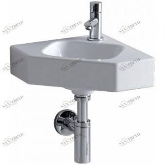 124729000 Подвесная раковина настенная прямоугольная Keramag  белая 