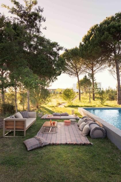 GAN Напольная подушка в современном стиле из синтетического волокна для улицы Garden layers sun-id-1497259 - Вид №5