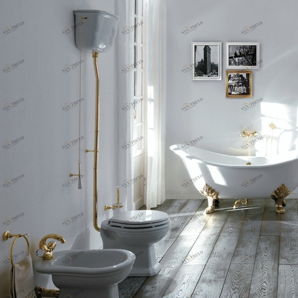 01111111BCTUOR Компакт унитаз с бачком Белый Olympia Ceramica IMPERO STYLE Италия