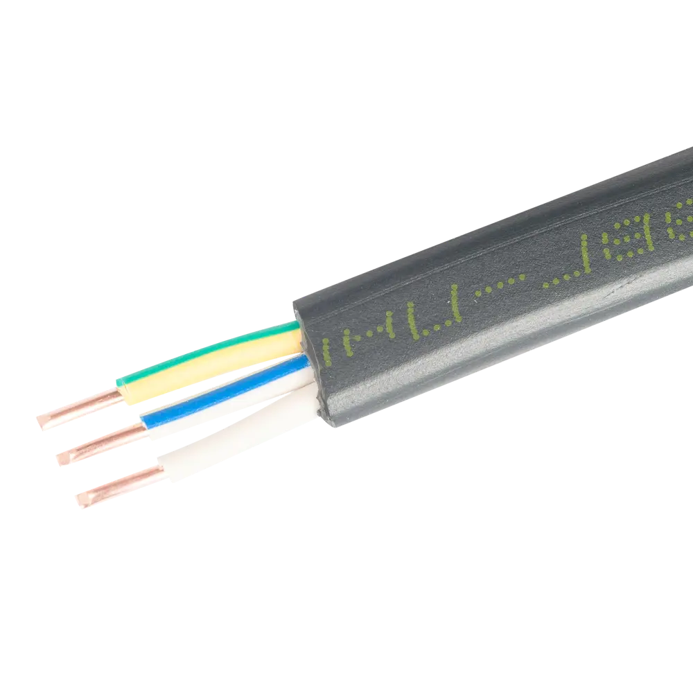 Кабель Севкабель ВВГп-НГ(А)-LS 3x2.5, 100 м, ГОСТ STLM-2079475