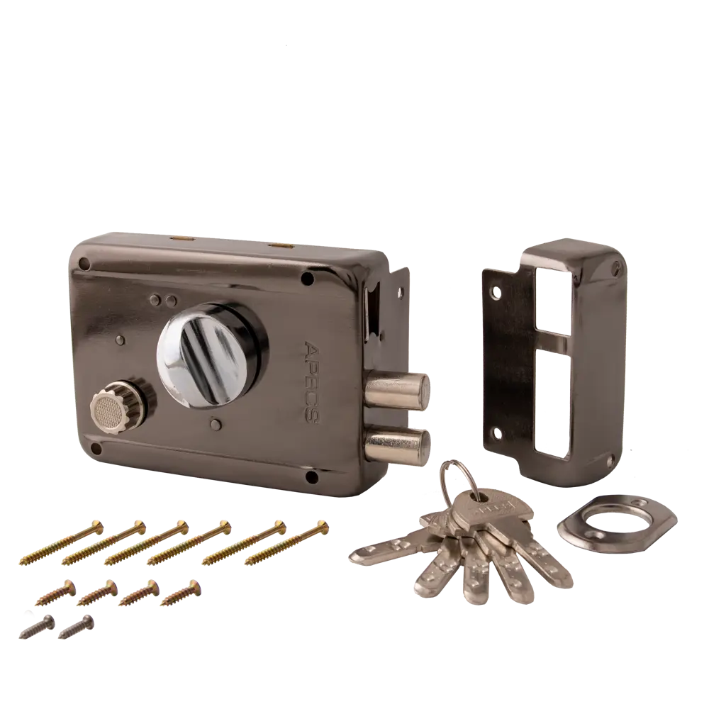 Накладной замок APECS 9331-C-BN с внутренней установкой 85203568 STLM-0059869 - Вид №1