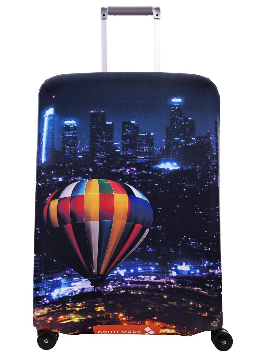 SP240 Megapolis-M/L Чехол для чемодана средний Megapolis M/L Routemark SP240  - Вид №1
