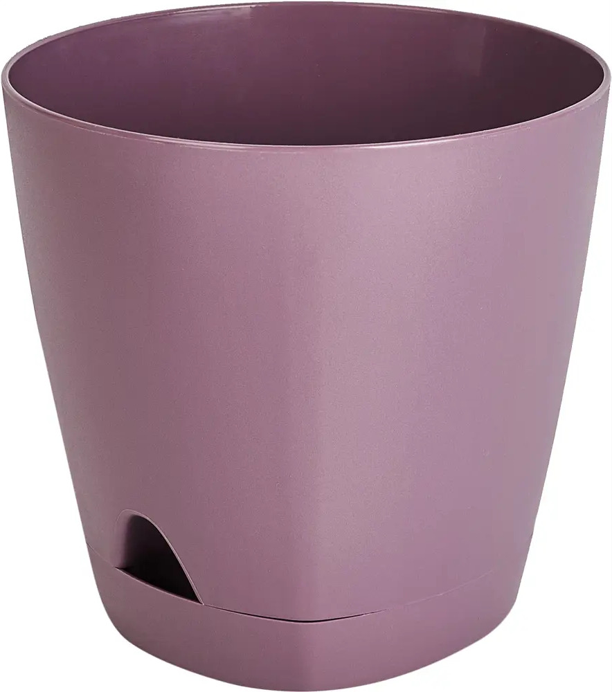 INGREEN Amsterdam - цветочный горшок с блюдцем в оттенке Морозная слива 84315832