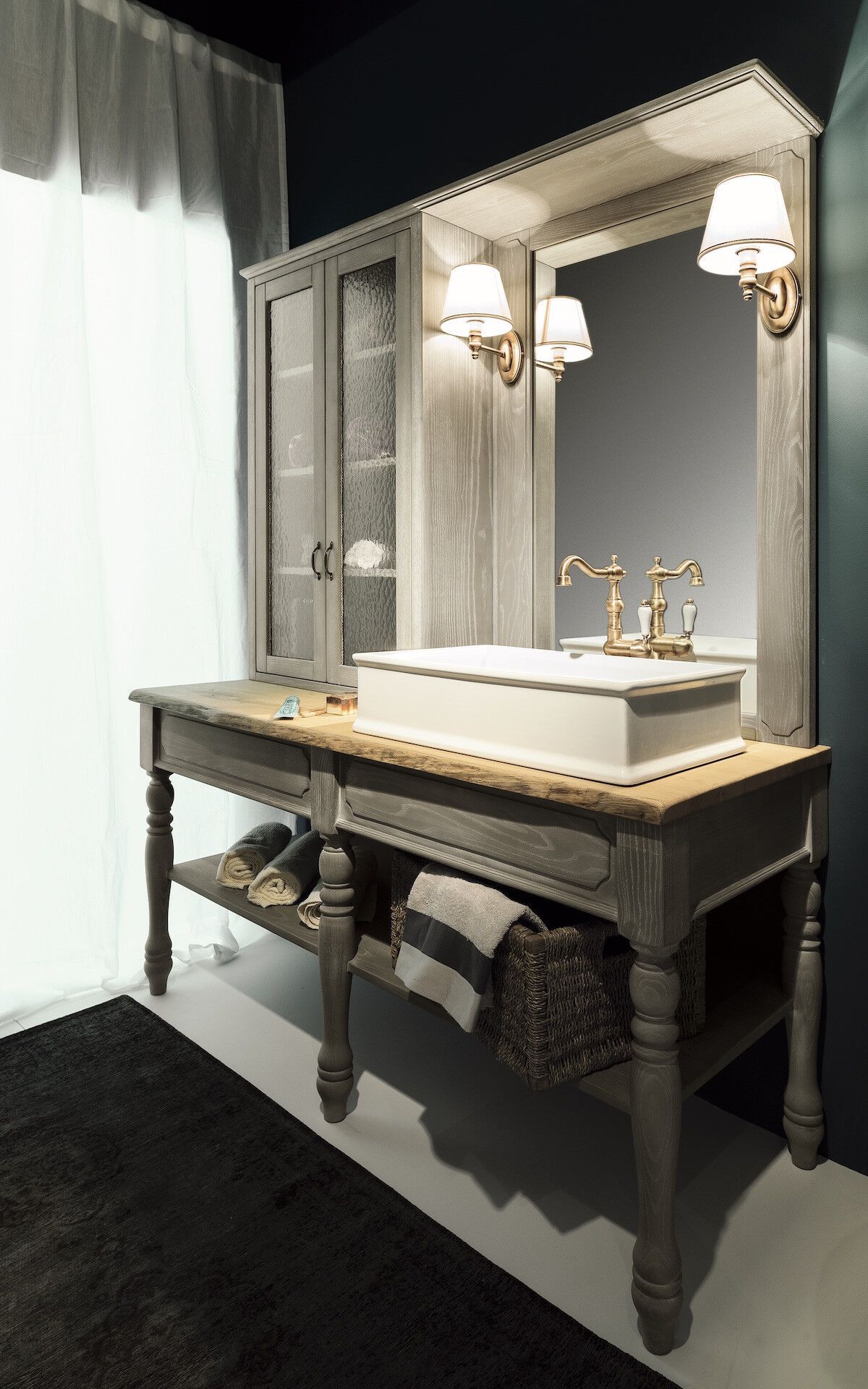 Напольный умывальник с ящиками Gaia Mobili Classic ARCH-00013011