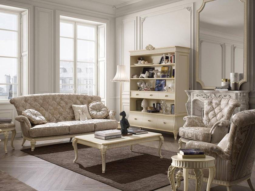 VOLPI Открытый книжный шкаф с ящиками Night & day 1365/1367 - Вид №2