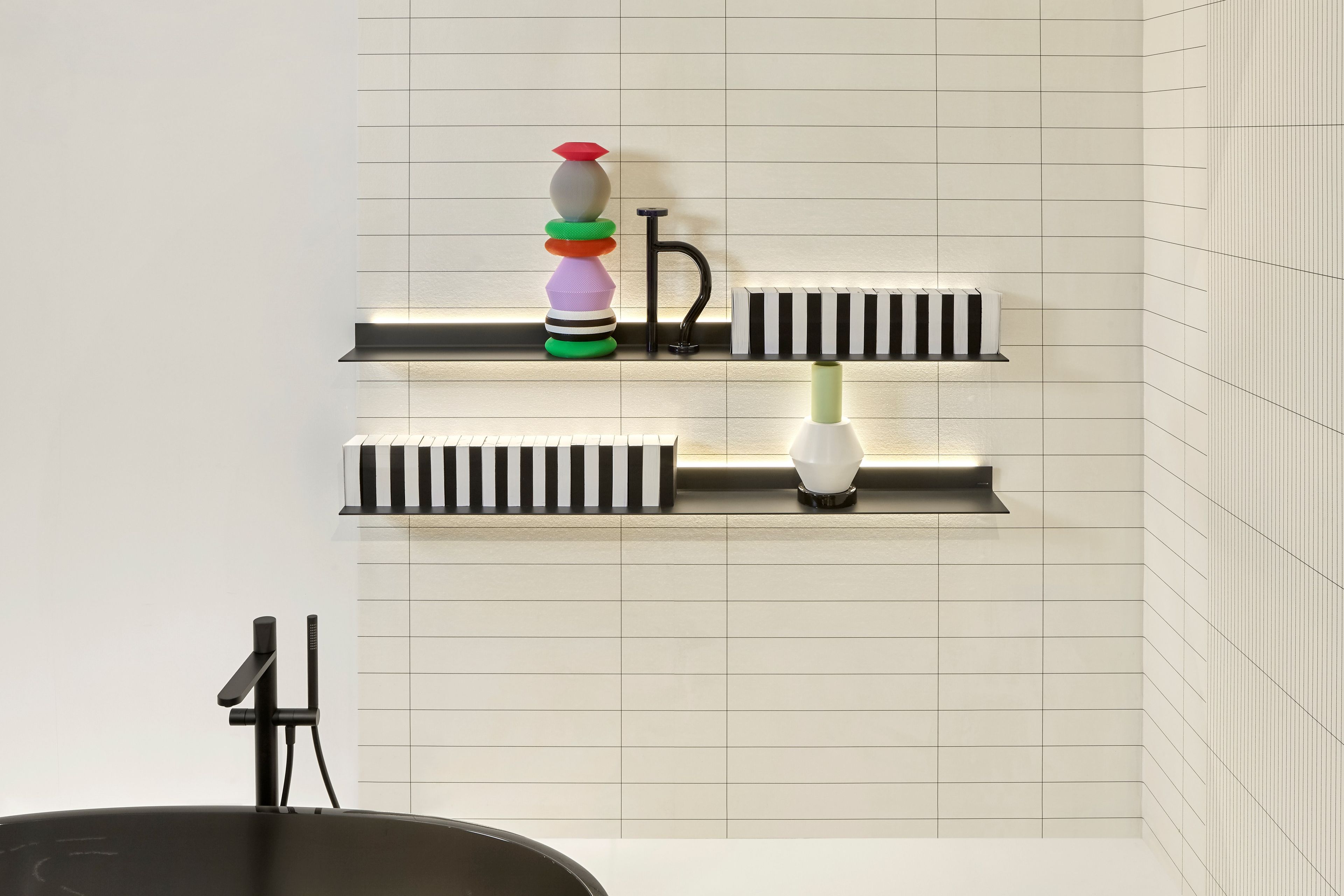 Алюминиевая полка для ванной Antoniolupi TEKNA ARCH-00083869 - Вид №2