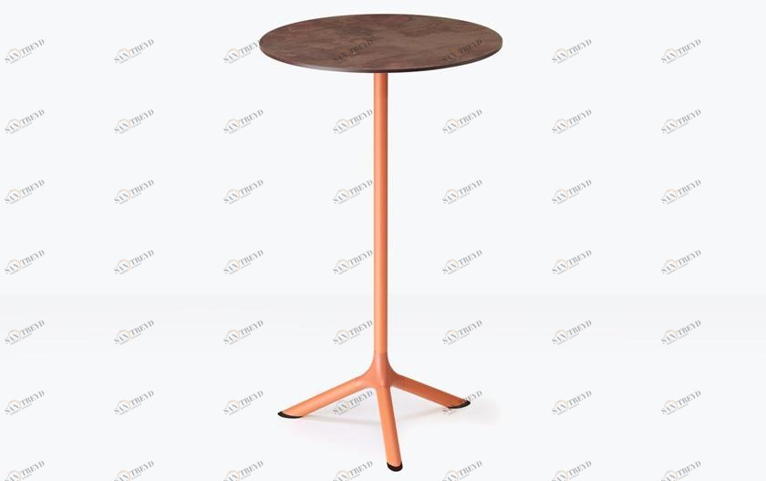 SCAB DESIGN Высокий стол из стали с основанием 3 звезды Tripé sun-id-1435723