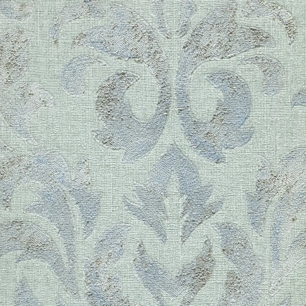 Обои флизелиновые Rasch Tendencia бирюзовые 1.06 м 975130 STLM-2184060 - Вид №1