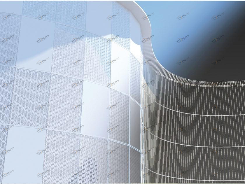 HI-MACS Материал облицовки фасада sun-id-1367437