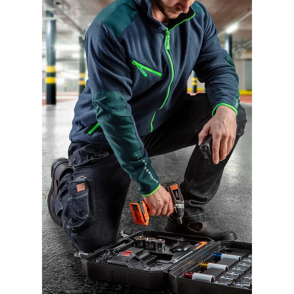 Куртка флисовая Neo Tools Premium цвет темно-синий размер M/50 рост 178-181 см STLM-2069447 - Вид №6