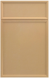 Фасады для кухни Модерн Фрезеровка «Модена» Лен солнечный №45