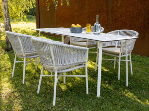 Прямоугольный садовый стол