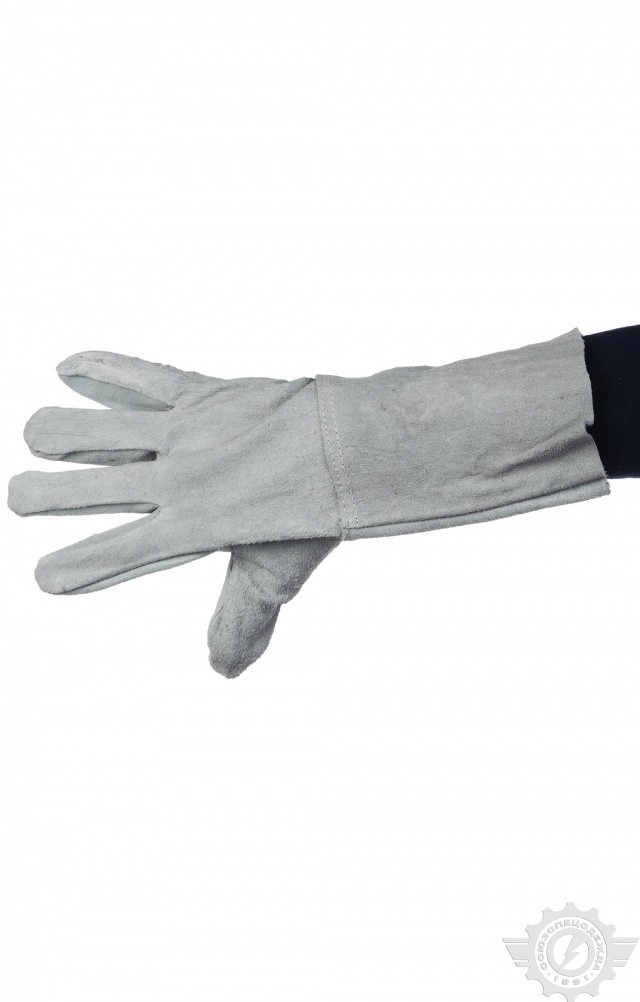 5031488 Краги из спилка серые  Средства защиты рук  размер Спецодежда  - Вид №2