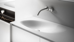 Подвесной шкаф для умывальника с выдвижными ящиками