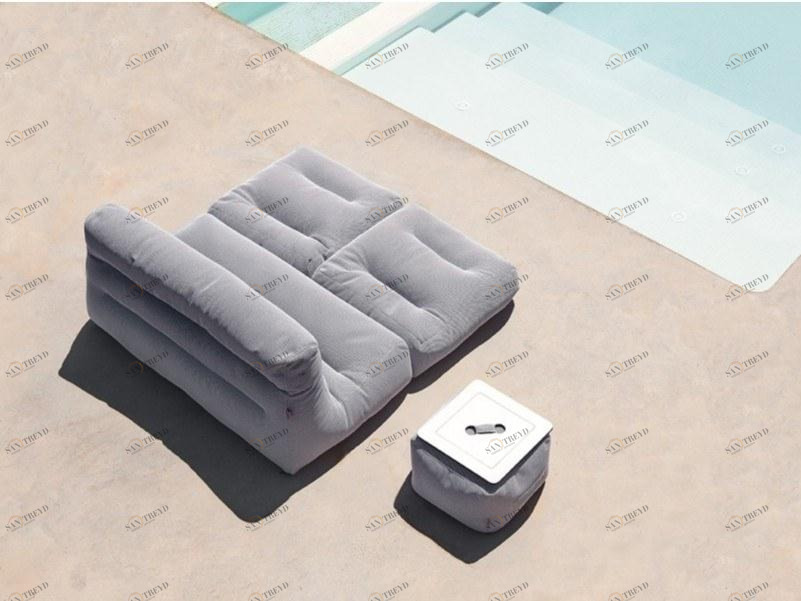 OGO 2-местный тканевый садовый диван Pool sun-id-1504977