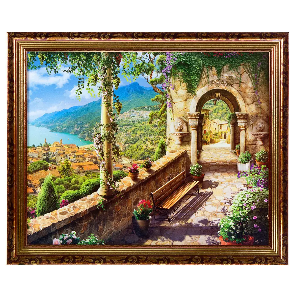 Постер в раме 40х50 см «Итальянский полдень» Santreyd STLM-2046694