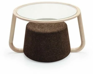 BlackCork Круглый журнальный столик из пробки Ypsilon