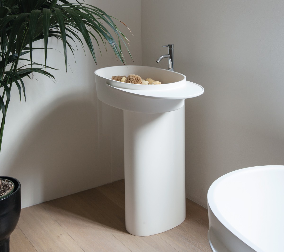 EXCONSOVAPLAT/MEDX Напольная раковина стоящая прямоугольная Ex.T Plateau - Вид №7