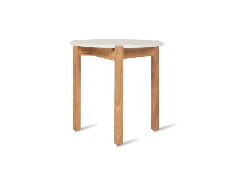 Круглый стол из тикового дерева и керамики Vincent sheppard Oda ARCH-00030564