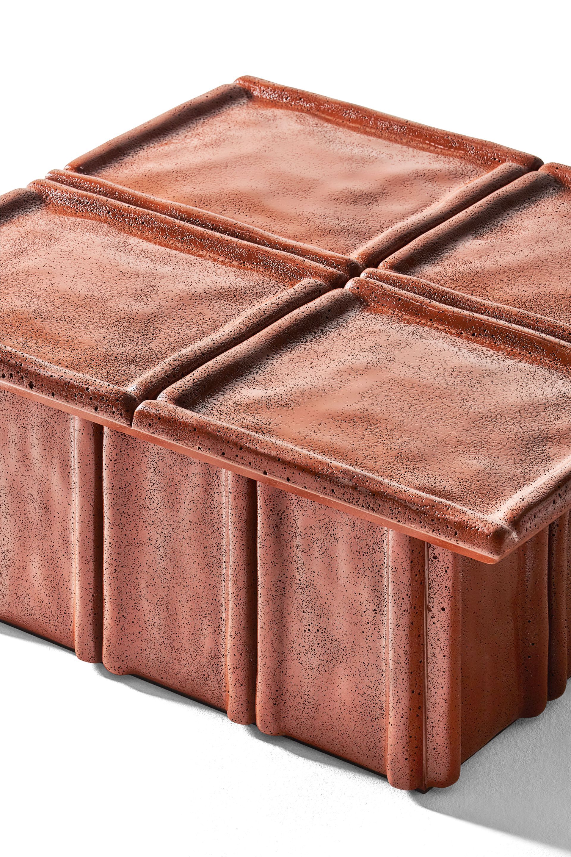 Квадратный журнальный столик Cimento® Riva ARCH-00074667 - Вид №6