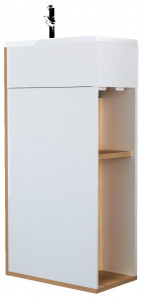 У85926 Тумба с раковиной Laura 40П 1д. Дуб Сонома 1 Marka Laura