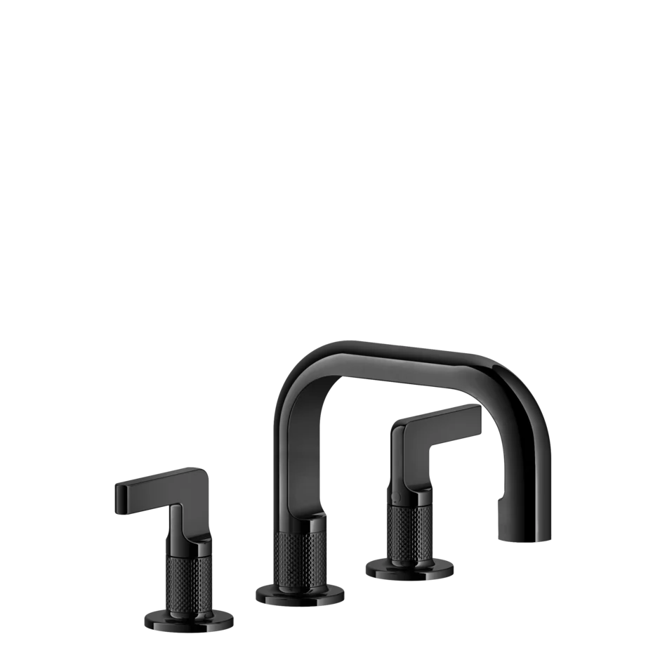 Группа умывальников 58011 706 Gessi Inciso ЧЕРНЫЙ МЕТАЛЛ PVD 58011706