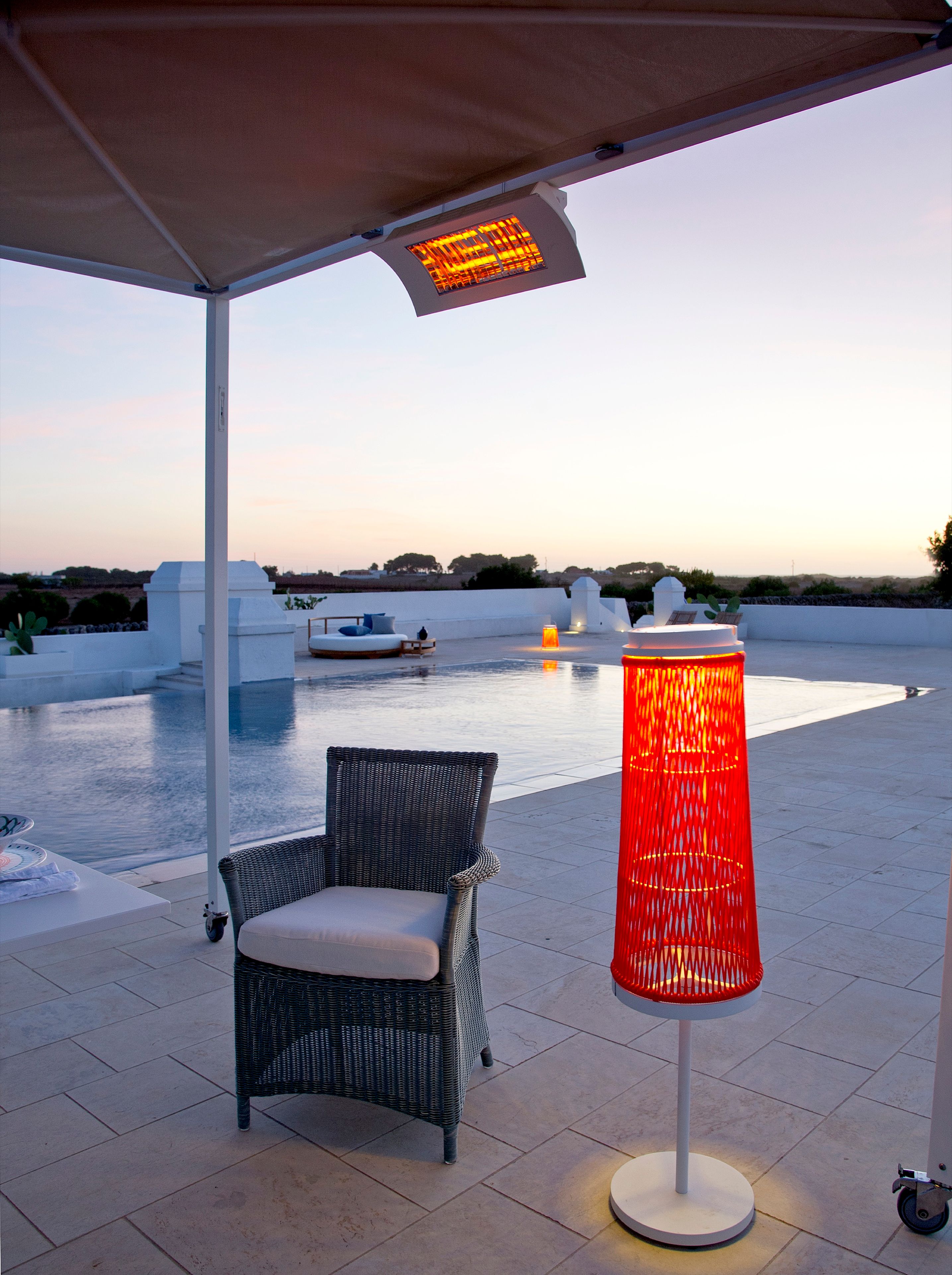 Полиолефиновая веревка светодиодная напольная лампа Unopiù Солнечный ARCH-00039084 - Вид №4