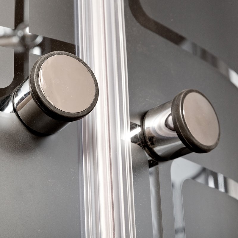 ЕМ1511 R N LED Душевая кабина DETO Серия EM BМ4590 LED с гм. BLACK - Вид №12