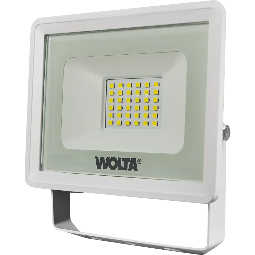 Уличный светодиодный прожектор Wolta WFL-30W с нейтральным белым светом 89338414 STLM-0929061