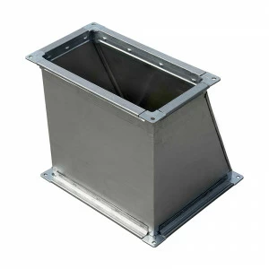 Переход прямоугольный (оц. сталь) 800х500-500х250