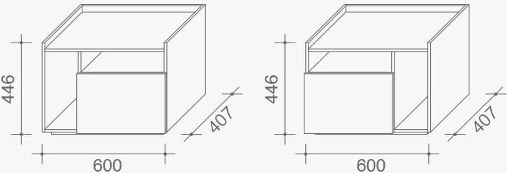 Lema Ночные шкафы из термообработанного дуба sun-id-1443435 - Вид №7
