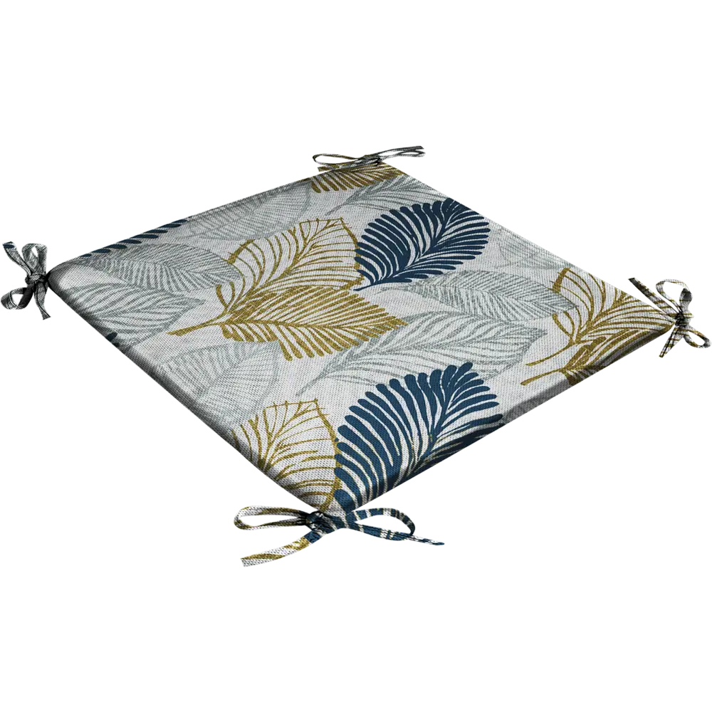 Галета на табурет «Листья» 35х35 см разноцветная LINEN WAY STLM-2147839 - Вид №1