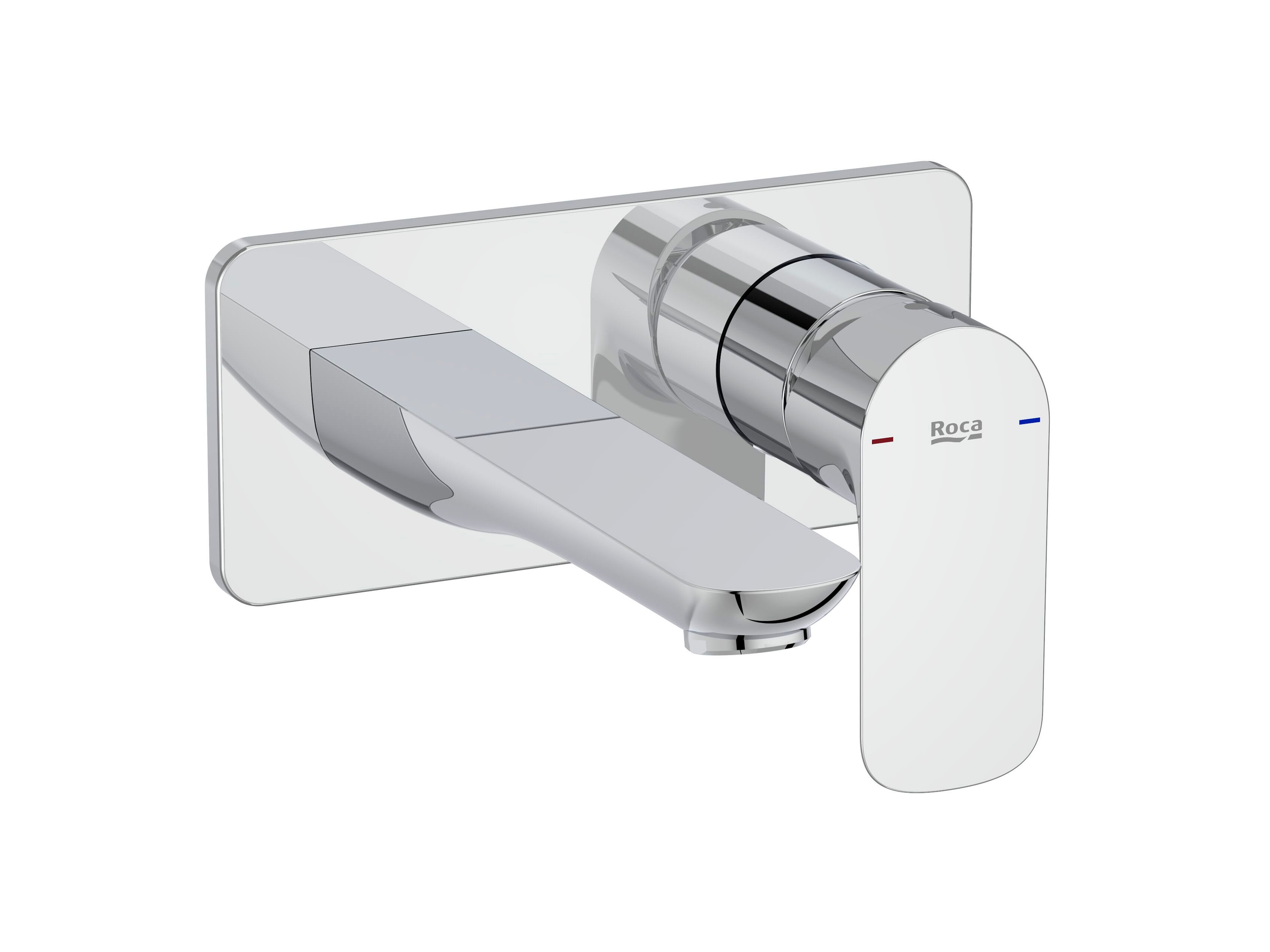 Настенный смеситель для раковины с пластиной Roca Cala ARCH-00099296