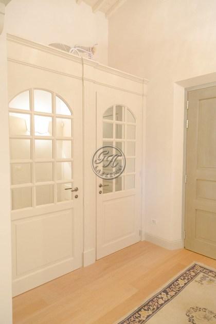 GH LAZZERINI Распашная лакированная дверь из дерева и стекла sun-id-1491730 - Вид №1