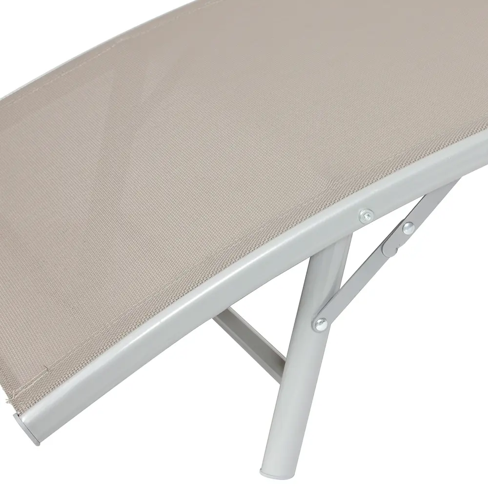 Шезлонг 4-х позиционный бежевый, текстилен Santreyd STLM-2001629 - Вид №4