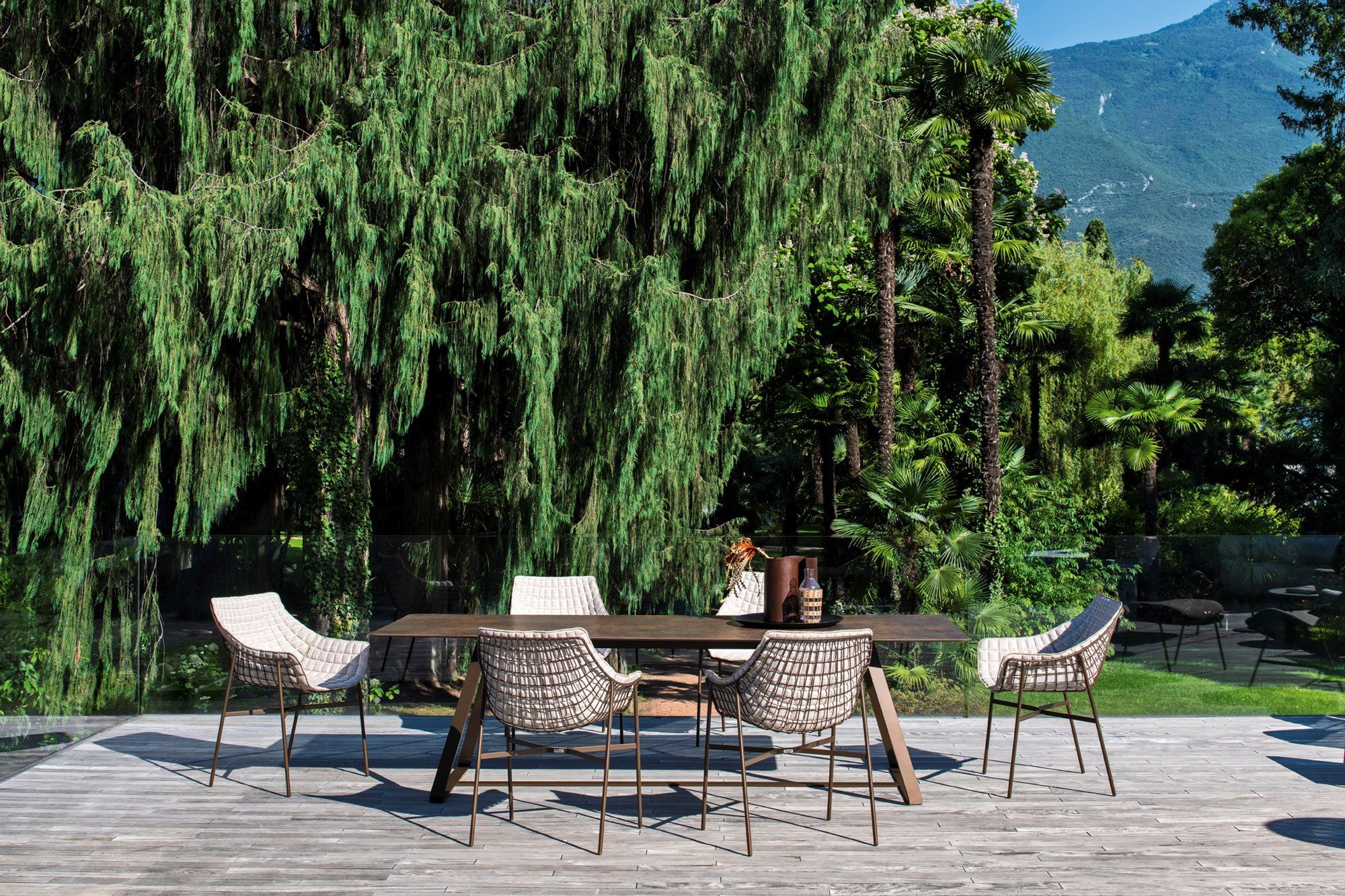 Прямоугольный стальной стол Varaschin Колонаки ARCH-00064425 - Вид №6