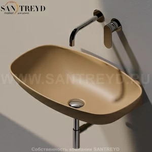 ND60L9004 Подвесная раковина настенная прямоугольная Ceramica Flaminia Nuda