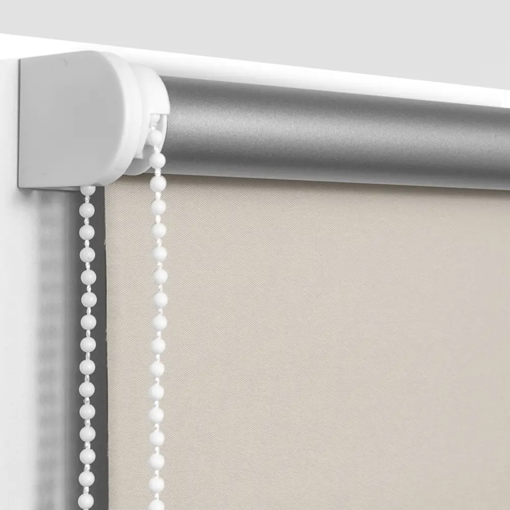 Штора рулонная блэкаут Эскар 60x160 см светло-бежевая Moon 6 BLACKOUT STLM-2073678 - Вид №2