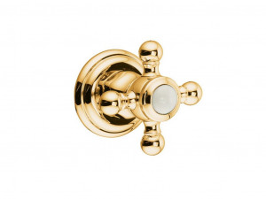 518034520 вентиль для скрытого монтажа KLUDI 1926 позолоченный, 23 кар